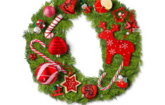 Christmas Alphabet Letter O Isolated On White Stock Photo - Alamy with Christmas Alphabet Letter O