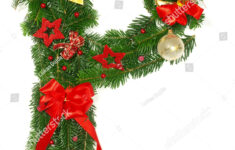Christmas Alphabet Letter P Stock Photo 63657352 | Shutterstock intended for Christmas Alphabet Letter P
