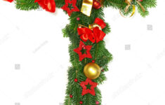 Christmas Alphabet Letter T Stock Photo 63657340 | Shutterstock within Christmas Alphabet Letter T