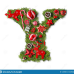 Christmas Alphabet Letter Y Stock Photo   Image Of Design Throughout Christmas Alphabet Letter Y