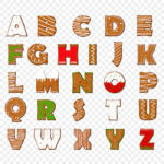 Christmas Alphabet Png Transparent Images Free Download | Vector For Christmas Alphabet Png