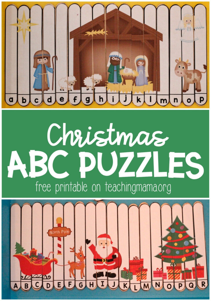 Christmas Alphabet Puzzle