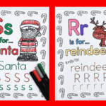 Christmas Alphabet Worksheets (26 Free Pages) Throughout S Is For Santa A Christmas Alphabet