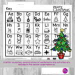 Christmas Handwriting Secret Code Activities And Worksheets Within Christmas Alphabet Code