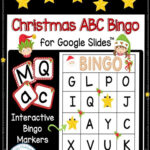 Christmas Interactive Digital Letter Bingo Game For Google Slides™ Pertaining To Christmas Alphabet Bingo