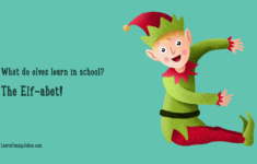 Christmas Jokes | What Do Elves Learn In School?<Br/>The Elf-Abet throughout Christmas Alphabet Joke