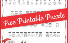 Christmas Secret Code Worksheet - Free Printable - Growing Play inside Christmas Alphabet Code