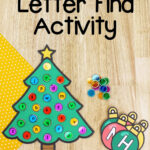 Christmas Tree Letter Recognition Activity Regarding Christmas Alphabet Activities