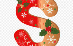 Cookie Letters Vector Png Images, Cookie Letter S With Christmas in Christmas Alphabet Letter S