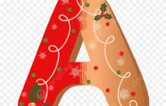 Cookies Alphabet Vector Design Images, Letter A Cookie Alphabet in Christmas Alphabet Letter A