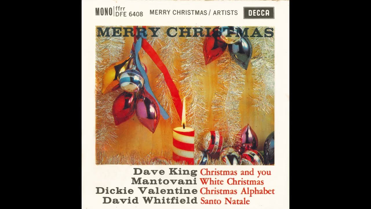 Dickie Valentine – “Christmas Alphabet” (Uk Decca) 1955 throughout Christmas Alphabet 1955