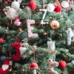 Diy | Kid Friendly Christmas Ornaments   Yarn Letters   A Daily Intended For Alphabet Letter Christmas Tree Ornaments