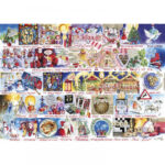 Gibsons Christmas Alphabet 1000 Piece Puzzle   Jigsaw Puzzles From Within Christmas Alphabet Puzzle