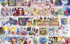 Gibsons Christmas Alphabet 1000 Piece Puzzle - Jigsaw Puzzles From within Christmas Alphabet Puzzle