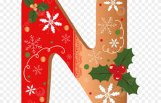Letter N Vector Design Images, Cookie Letter N With Christmas with Alphabet Letters With Christmas Designs
