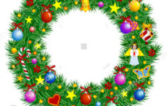 Letter O Christmas Decoration Part Full Stock Vector (Royalty Free throughout Christmas Alphabet Letter O