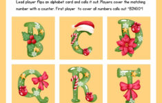 Page 13 - Free, Editable Christmas Worksheet Templates | Canva with Christmas Alphabet Bingo