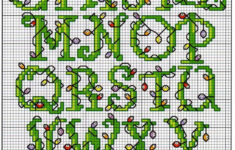Pin Page for Christmas Cross Stitch Alphabet Free