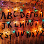 Pin Page Throughout Stranger Things Christmas Lights Alphabet