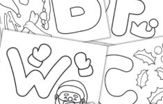 Printable Christmas Alphabet Crafts » Homemade Heather with Christmas Alphabet Printables