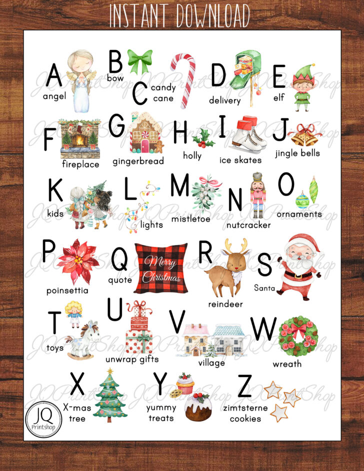 Alphabet of Christmas