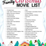 Printable Christmas Movie List Inside Alphabetical List Of Christmas Movies