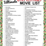 Printable Christmas Movie List Inside Alphabetical List Of Christmas Movies