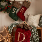 Red Alphabet Christmas Sack   Matalan With Regard To Alphabet Christmas Sacks