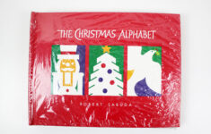 Sealed 1996 Christmas Alphabetrobert Sabuda. Paper Engineering inside Christmas Alphabet Pop Up Book