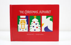 Sealed 1996 Christmas Alphabetrobert Sabuda. Paper regarding Christmas Alphabet Cards Robert Sabuda