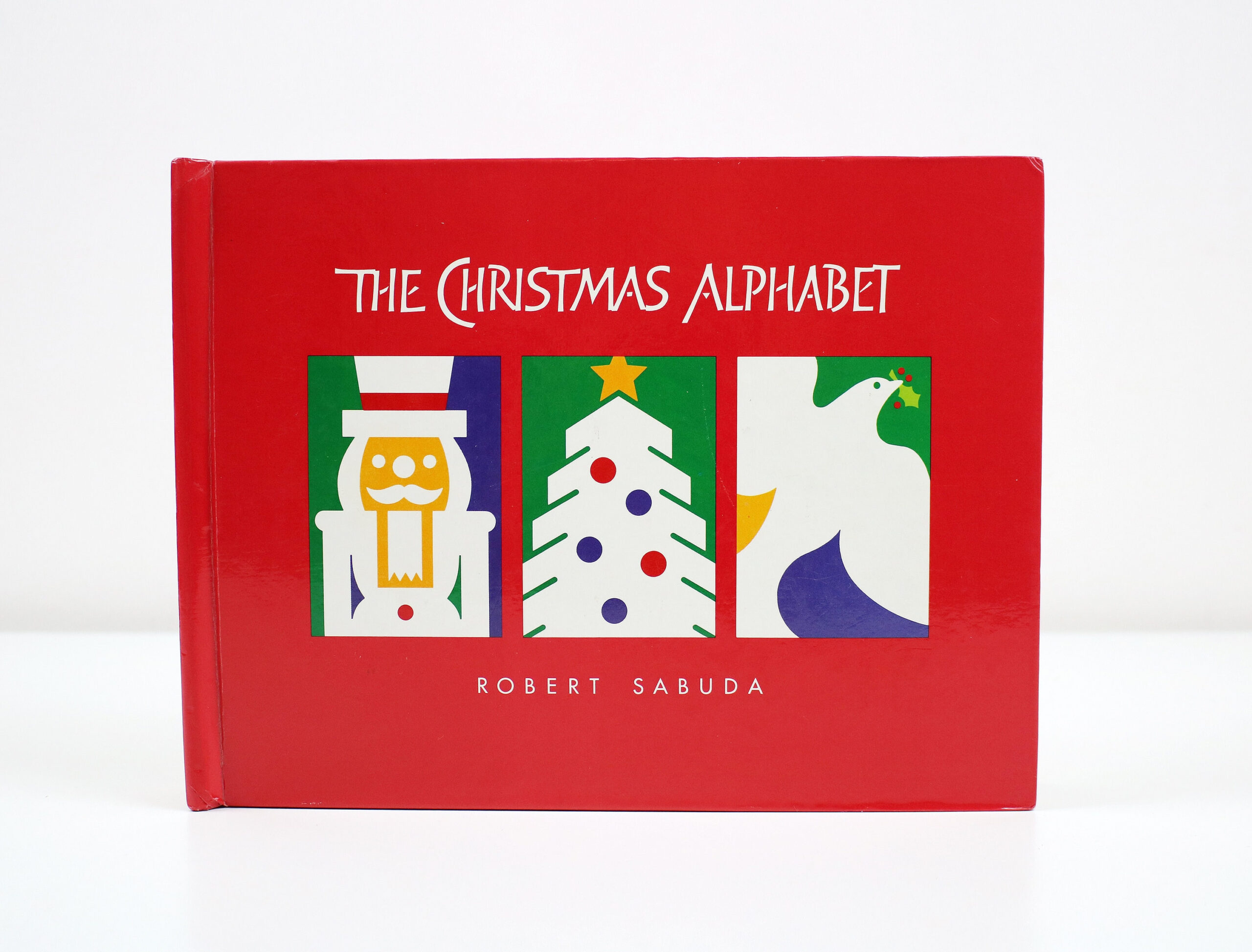 Sealed 1996 Christmas Alphabetrobert Sabuda. Paper regarding Christmas Alphabet Cards Robert Sabuda