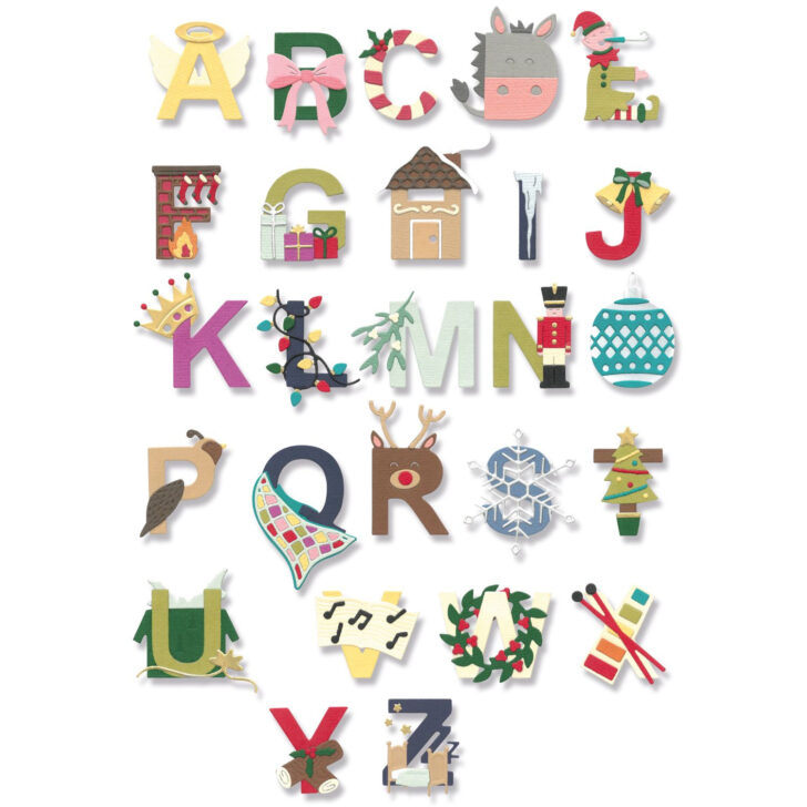 Christmas Alphabet A to Z