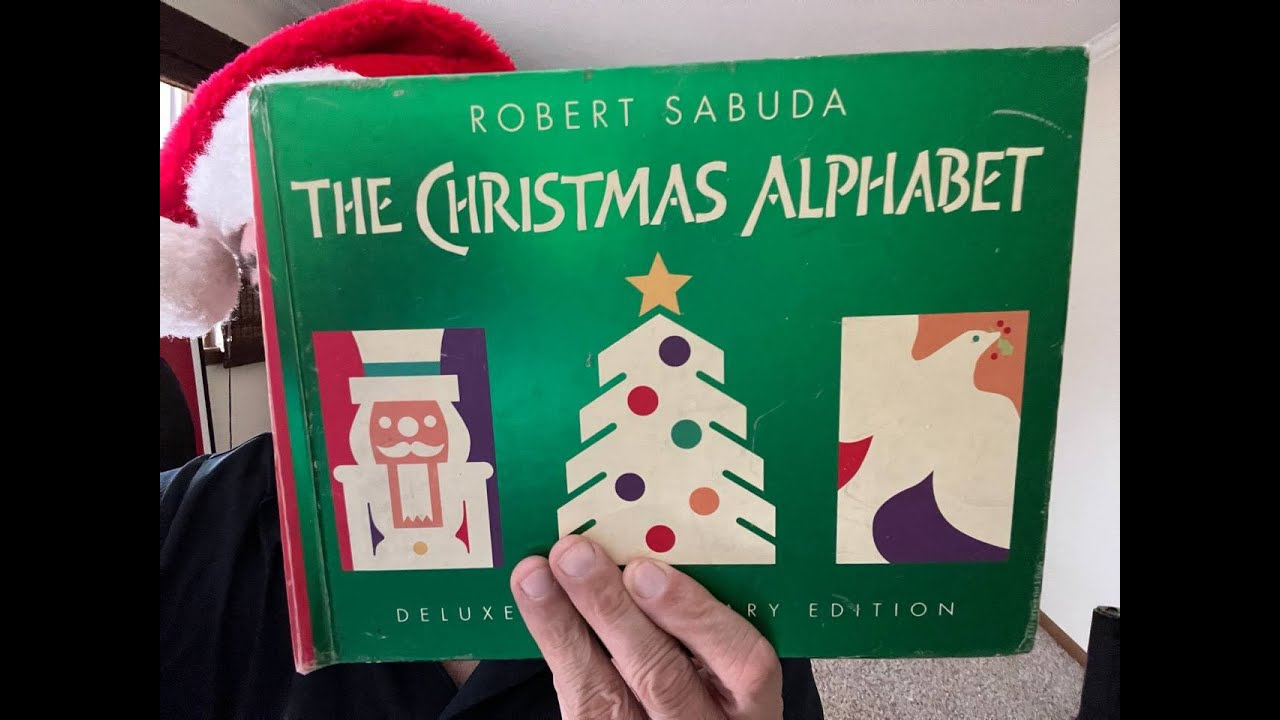 The Christmas Alphabet Pop Up Bookrobert Sabuda Readdavid Gould regarding Christmas Alphabet Pop Up Book