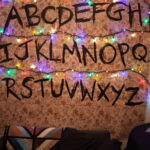 The Stranger Things Party You Wish You Had! In Stranger Things Alphabet Christmas Lights