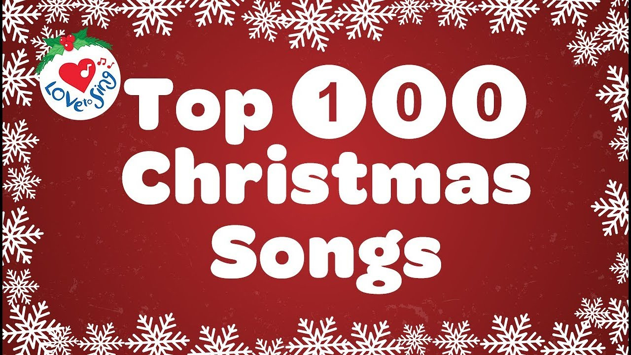 Top 100 Christmas Songs And Carols Playlist With Lyrics 🎅 Best Christmas Songs 🎄 inside Alphabetical List of Christmas Songs Youtube