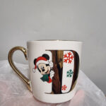 Twin Pack Disney Christmas Alphabet Mug Letter D   Mickey Mouse Throughout Alphabet Christmas Mugs