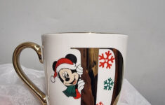 Twin Pack Disney Christmas Alphabet Mug Letter D - Mickey Mouse throughout Alphabet Christmas Mugs
