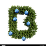 Weihnachten Alphabet Abc Zeichen B Font Mit Christmas Ball Regarding Christmas Tree Alphabet Letters