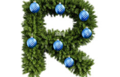 Weihnachten Alphabet Abc Zeichen Buchstaben R Schrift Mit regarding Christmas Tree Alphabet Letters