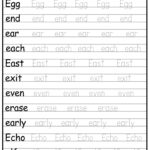 24 Printable Trace The Words Worksheet! Alphabetical, A Z, Capital Inside 3 Letter Words Tracing Worksheets
