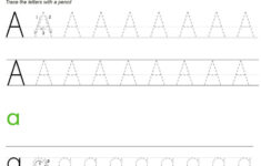 26 Printable Alphabet Tracing Letters Worksheets. Preschool-K5 with regard to Letter Tracing Worksheets K5