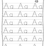 26 Printable Trace The Alphabet Worksheets. Preschool Kdg Phonics Pertaining To Letter A Tracing Worksheets For Preschool