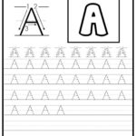 26 Printable Uppercase Alphabet Tracing Worksheets. Preschool With Regard To Letter Tracing Worksheets Uppercase