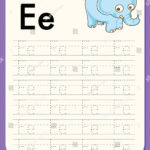 Alphabet Ablaufverfolgungsblatt Mit Buchstaben E Und E With Regard To Alphabet Tracing Worksheets Letter E