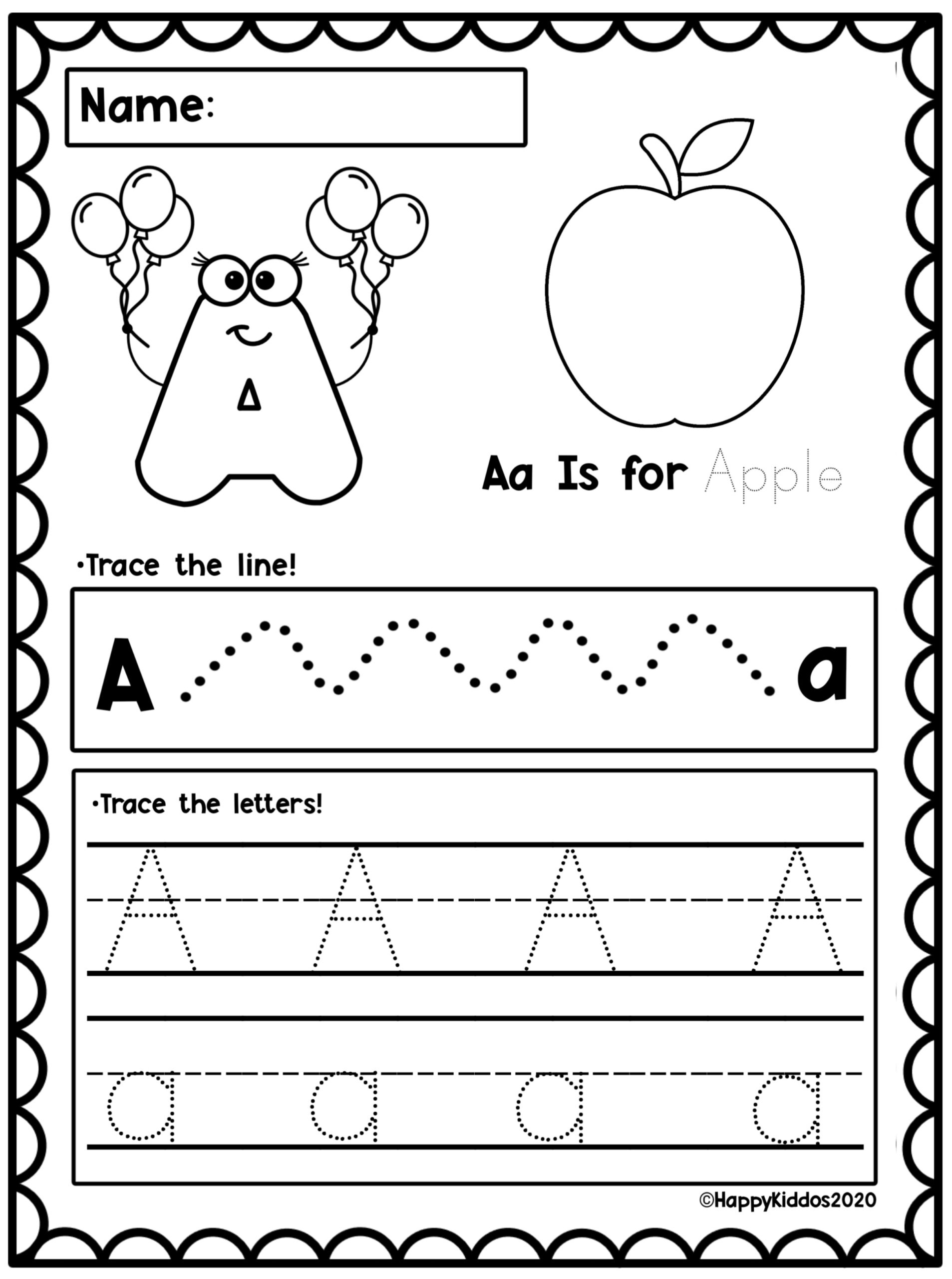 Alphabet Trace And Color Set 4 | Madeteachers within Letter Tracing And Coloring Worksheets