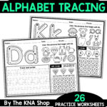 Alphabet Tracing Worksheets | Madeteachers Regarding Letter Tracing Worksheets Tpt