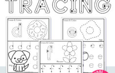 Alphabet Tracing Worksheets - Preschool Mom regarding Letter Tracing Worksheets Editable