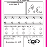 Alphabet Tracing Worksheets With Letter Tracing Worksheets Grade 1