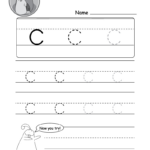 Alphabet Worksheets (Free Printables)   Doozy Moo Pertaining To Children&#039;s Letter Tracing Worksheets