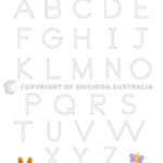 Alphabet Writing Worksheet 1: Free Letter Tracing For Kids Pertaining To Letter Tracing Worksheets Australia